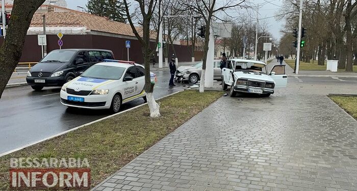 В Измаиле произошло ДТП с пострадавшими. ФОТО