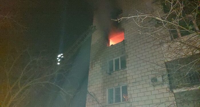 Ночью в Измаиле при пожаре погибли двое измаильчан. ФОТО