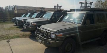 Українській військові отримали понад тисячі авто з-за кордону » Автоновости