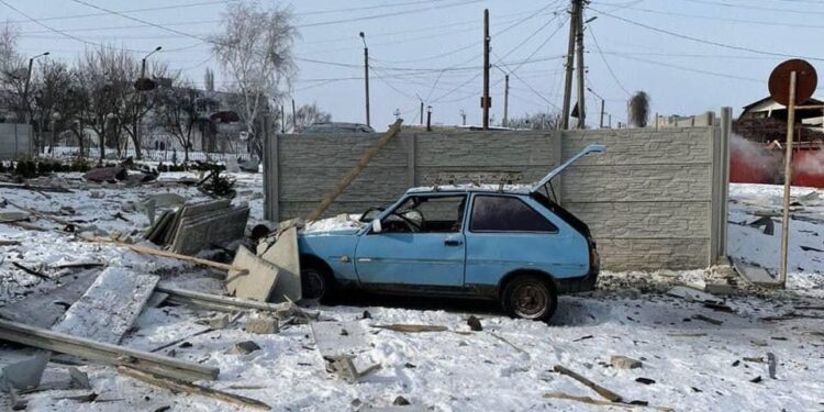 У Харкові русофашисти за тактикою «випаленої землі» гатять вже по торгівлених центрах. ФОТО | Кримінальні новини