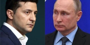 Між Зеленським і Путіним відбулася перша телефонна розмова: Пєсков розповів про подробиці