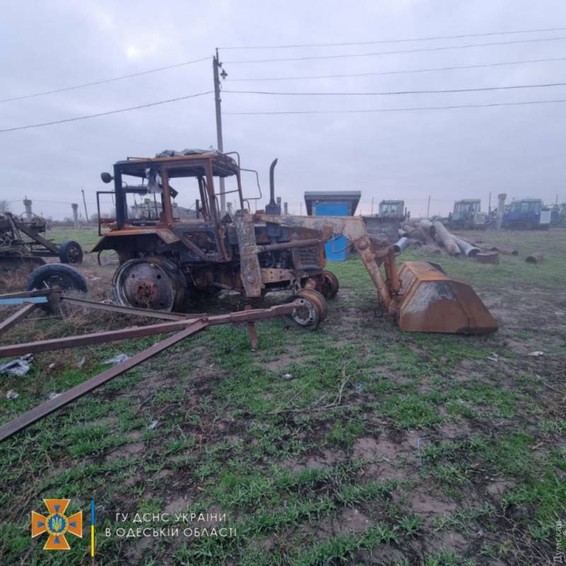 Криминальная война в Бессарабии: в Одесской области у фермера сожгли еще четыре трактора