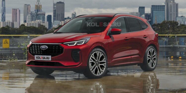 Обновлённый Ford Kuga 2023 — АВТО НОВОСТИ