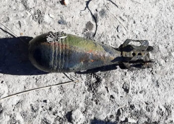 Опасный улов: в Одесской области рыбак нашел минометную мину