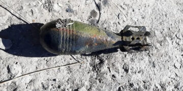 Опасный улов: в Одесской области рыбак нашел минометную мину