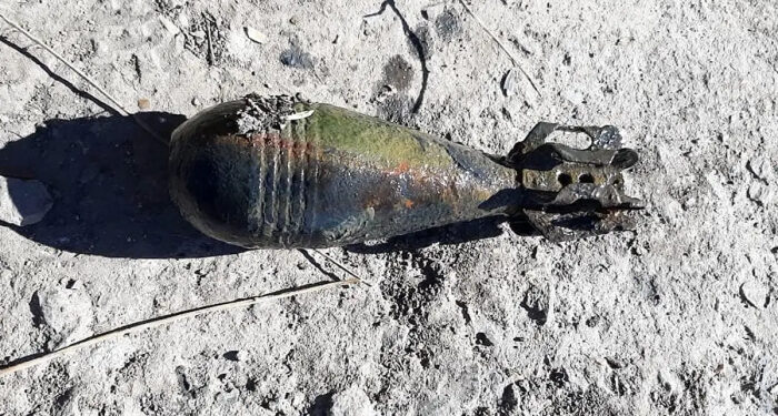 Опасный улов: в Одесской области рыбак нашел минометную мину