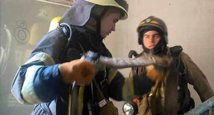 Пожар на Армейской: эвакуировано 7 человек