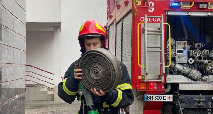 Пожар в одесской больнице: 28 пациентов эвакуировали