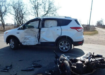 В ДТП на трассе Беляевка-Маяки пострадал мотоциклист