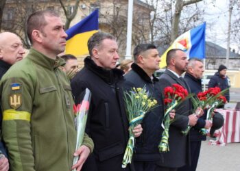 В Измаиле прошёл митинг памяти Великого Кобзаря — Тараса Григорьевича Шевченко —  (ФОТО)