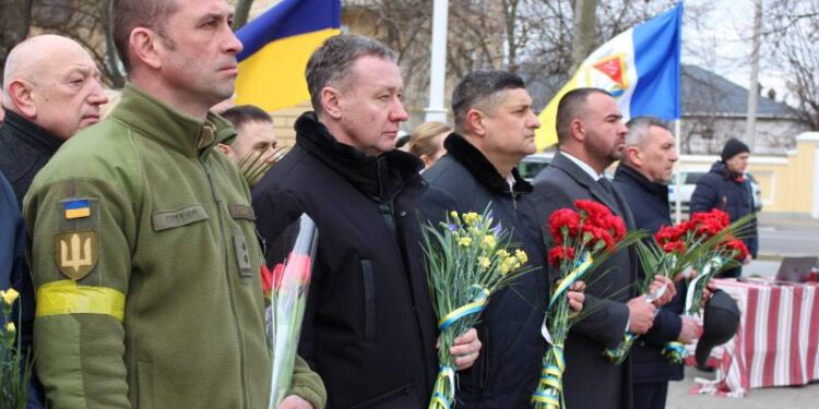 В Измаиле прошёл митинг памяти Великого Кобзаря — Тараса Григорьевича Шевченко — (ФОТО)