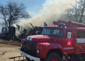В Одесской области горела пасека
