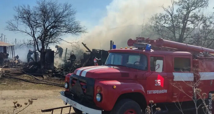 В Одесской области горела пасека