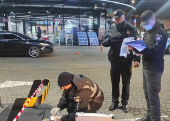 В результате перестрелки на автозаправке пострадал один человек