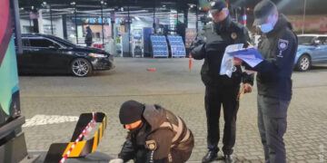 В результате перестрелки на автозаправке пострадал один человек