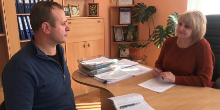 Відбулася робоча зустріч директора Арцизькій районній філії Одеського ОЦЗ з представником ГУ Держпраці в Одеській області