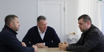 Встреча главы райгосадминистрации Родиона Абашева в Вилково с представителями рыбно-промысловых предприятий  —