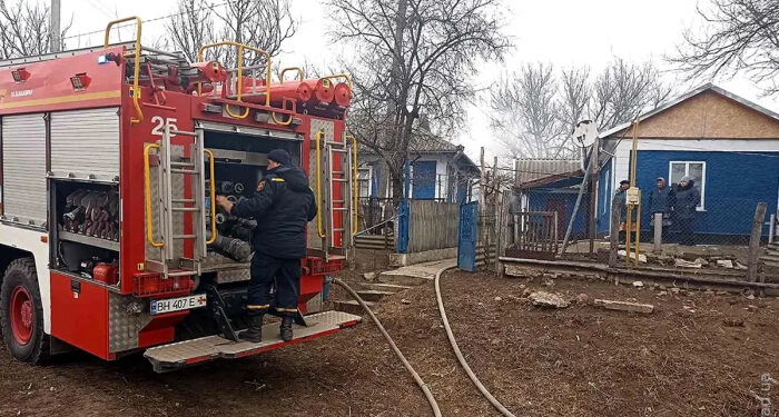 Женщина погибла во время пожара в Одесской области