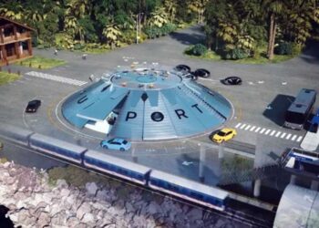 Перший аеропорт для літаючих автомобілів майже готовий (ВІДЕО) » Автоновости