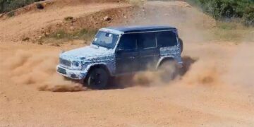 Електричний Ґелендваґен здивував незвичайною здатністю (ВІДЕО) » Автоновости