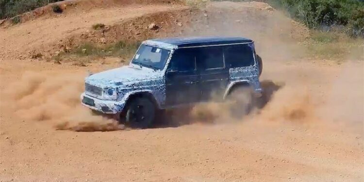 Електричний Ґелендваґен здивував незвичайною здатністю (ВІДЕО) » Автоновости