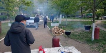 ПУНКТ ПОЛЬОВОЇ КУХНІ, ОРГАНІЗОВАНИЙ В АРЦИЗІ, ПРАЦЮЄ ЗА ГРАФІКОМ