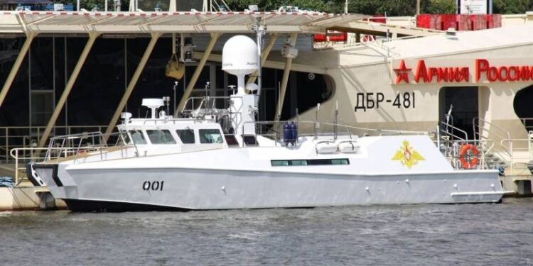 Украинский беспилотник уничтожил «катер Путина»