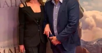 Утонченная Равшана Куркова, графиня Гусева, бесподобная Кабо на премьере фильма «Аманат» |