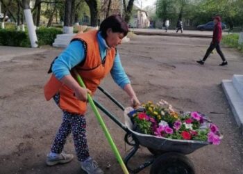 В Арцизі вкрали квіти із міських клумб