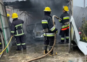 В Измаильском районе горел автомобиль: пострадал мужчина