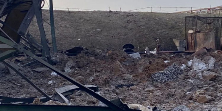 В Одесской области российская ракета попала в предприятие с удобрениями