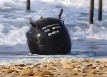 В Одесском заливе всплыла морская мина, ее обезвредили военные