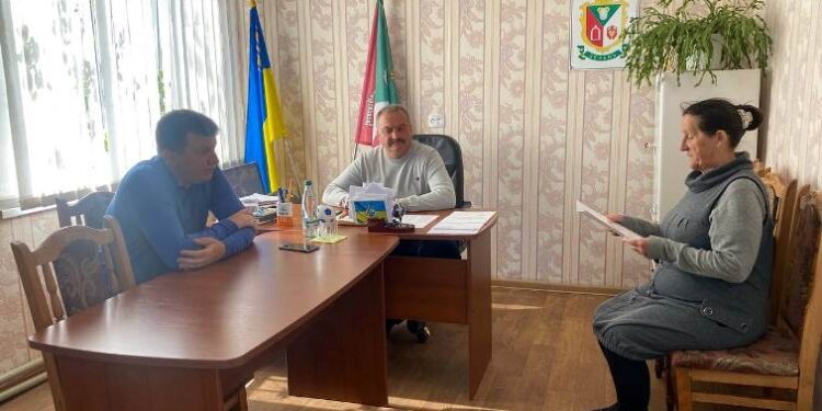 В с.Делень відбувся виїзний прийом громадян