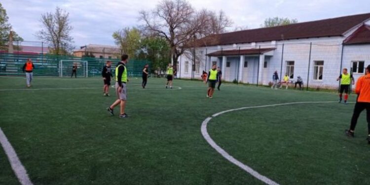 В с.Виноградівка проведено товариський матч з міні-футболу