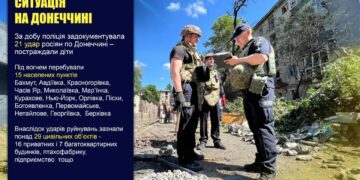 За добу поліція задокументувала 21 удар росіян по Донеччині – серед постраждалих є діти  | Кримінальні новини