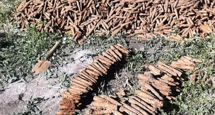 8000 боеприпасов времен Второй мировой войны найдены в сельском колодце