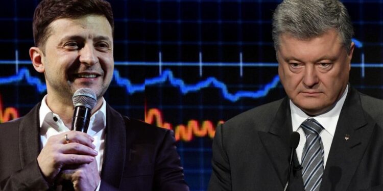 Опитування показало що Зеленського українці вважають більш ефективним президентом, ніж Порошенко
