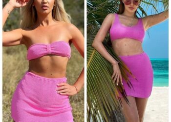 Две женщины Тарасова: Анастасия Костенко и Ольга Бузова в битве розовых купальников |