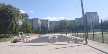 У Сокалі на міському стадіоні «Сокіл» відновлюють будівельні роботи – Новини Львова та області