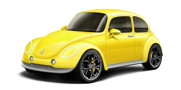 Классический VW Beetle вернулся в виде стильного карбюраторного рестомода Milivié 1 — АВТО НОВОСТИ