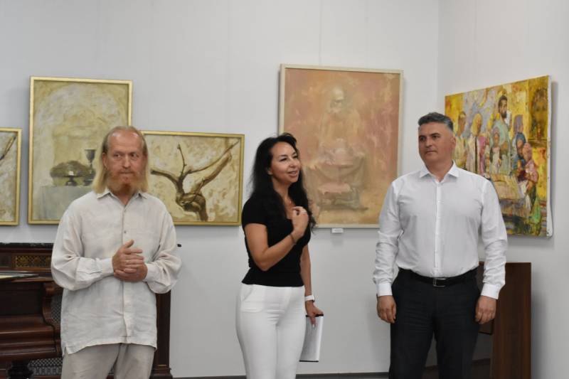 Репортаж з виставки заслуженого художника України Івана Шишмана та його доньки Злати Шишман