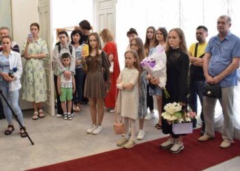 Репортаж з виставки заслуженого художника України Івана Шишмана та його доньки Злати Шишман