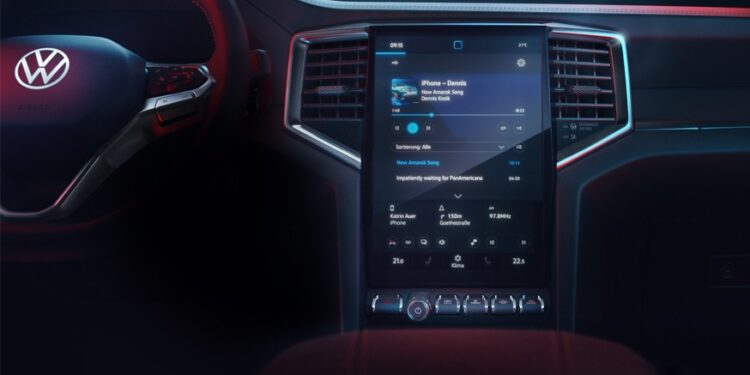 У родственного Форду нового Volkswagen Amarok становится меньше секретов: показан салон — АВТО НОВОСТИ