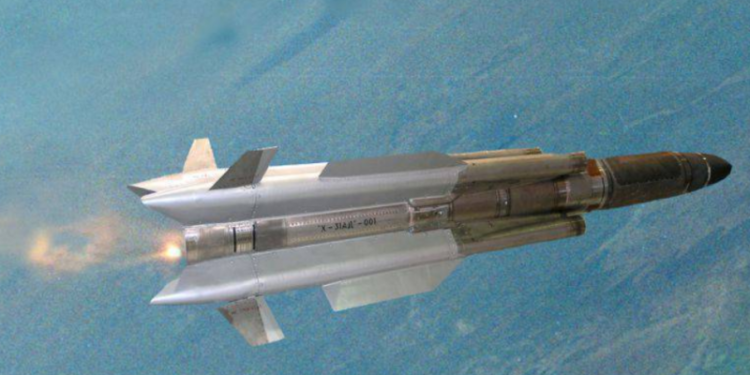 Атака на Одесскую область: ракета  Х-31 разорвалась над морем