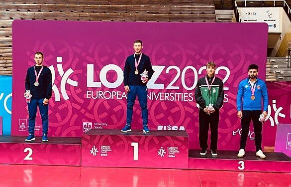 Черкаський спортсмен виборов «срібло» на Європейських університетських іграх