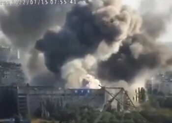 Десять ракетных ударов российских нацистов по Николаеву: разрушены два университета