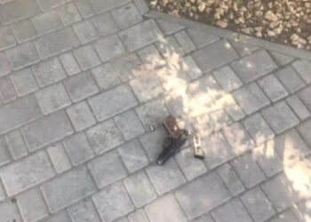 Пьяный одессит устроил стрельбу на остановке