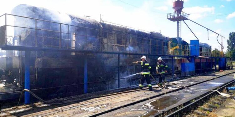 В Одесской области взорвался тепловоз: три человека госпитализированы в тяжелом состоянии