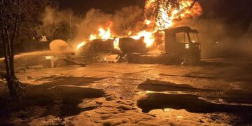 В порту Рені горіли цистерни з паливом (ФОТО, ВІДЕО) | Надзвичайні події в Одесі