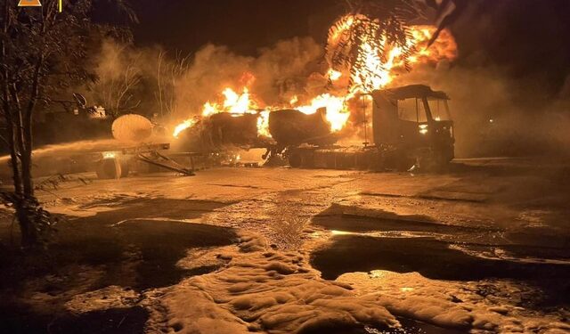 В порту Рені горіли цистерни з паливом (ФОТО, ВІДЕО) | Надзвичайні події в Одесі